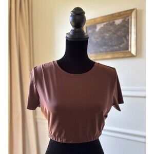 SMOOTHIEZ by Aerie Chocolate Brown NWOT Top Shirt XXL